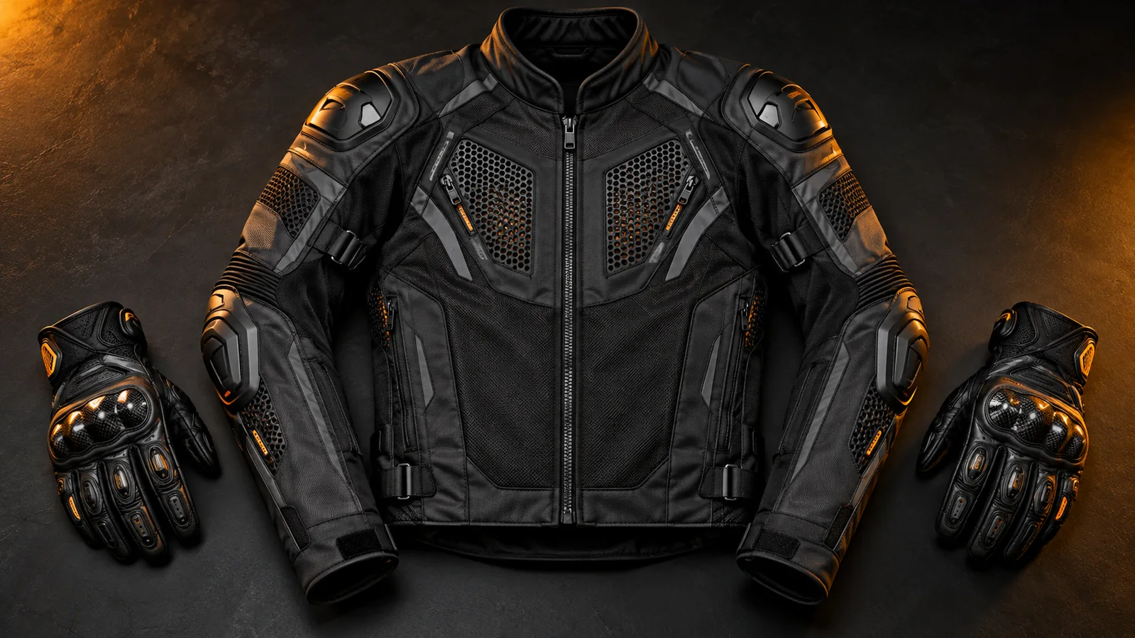 Ilustrasi Memilih Jaket dan Sarung Tangan Riding