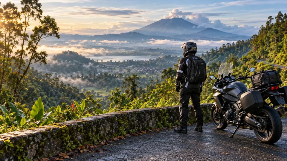 Ilustrasi Rute Riding Medan–Berastagi: Kesiapan Jalur Jamin Ginting